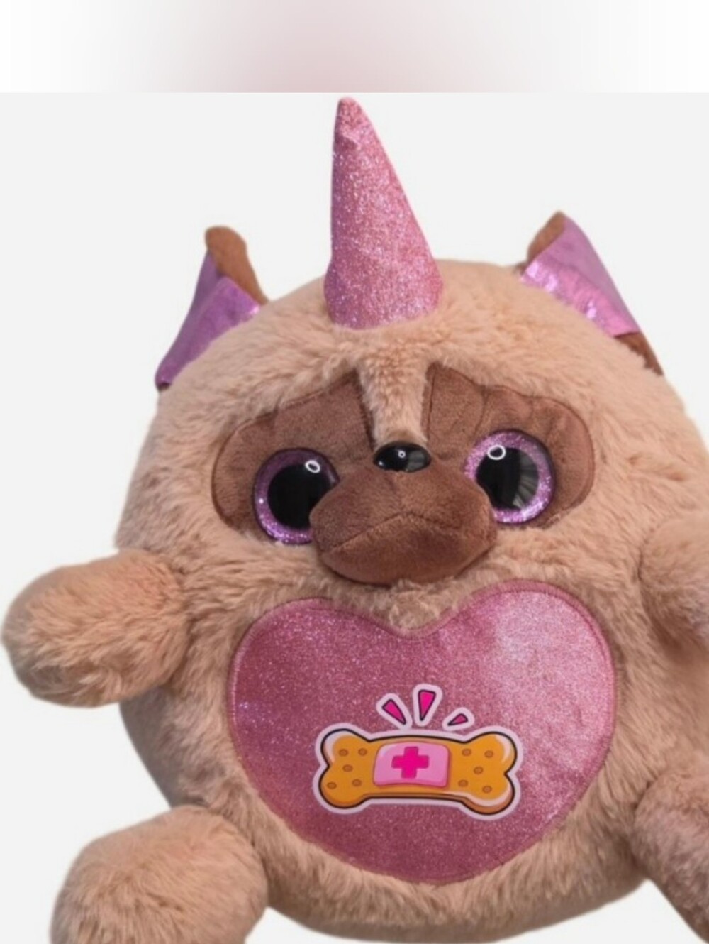 ZURU Rainbocorns Puppycorn Rescue Pug Plush